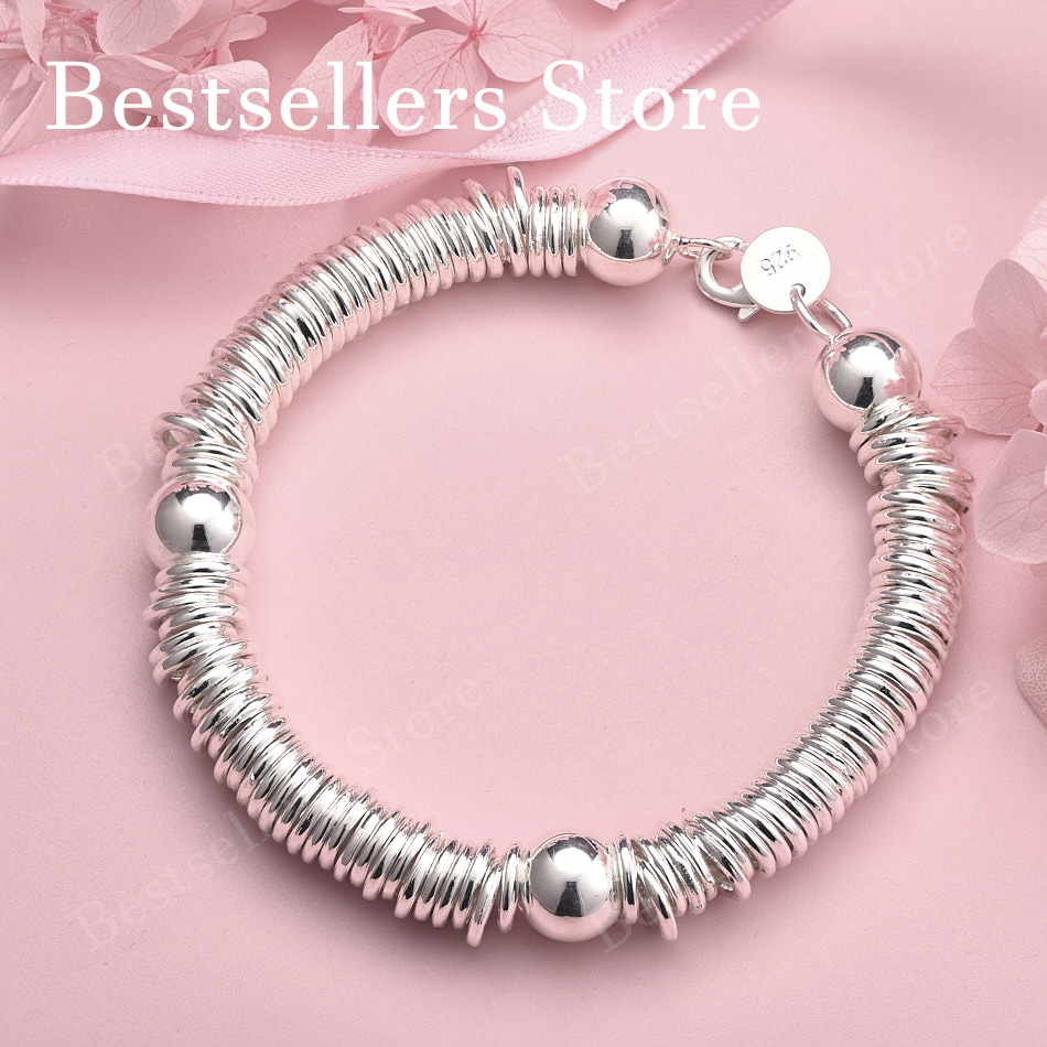 Men Accessories Ring And Bracelet - Bransoletka z wieloma pierścieniami, wykonana ze