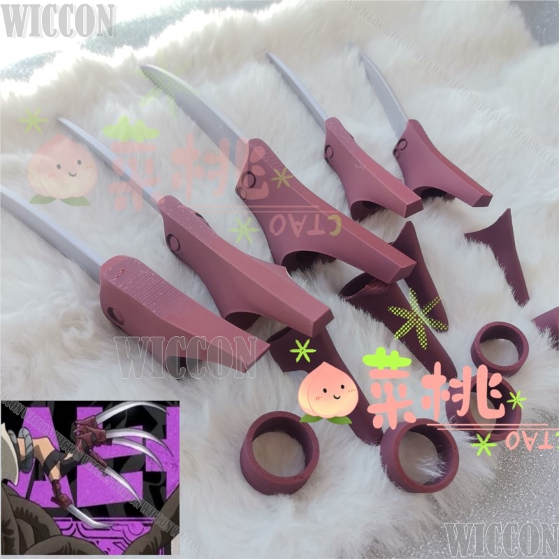 Men Accessories Ring And Bracelet - Kostium Cosplay Anime Gachiakuta Jabber Wonger,