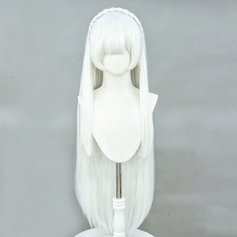 Peruka do cosplayu Emilia z an – Men Accessories Look recenzja i cena