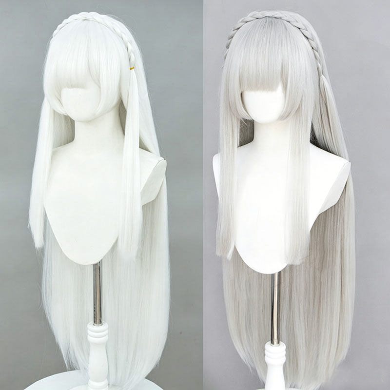 Peruka do cosplayu Emilia z an – Men Accessories Look recenzja i cena
