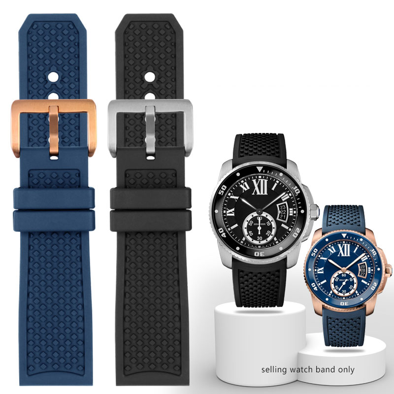 23mm 24mm guma fluorowa pasek  – Men'S Accessories Cartier recenzja i cena