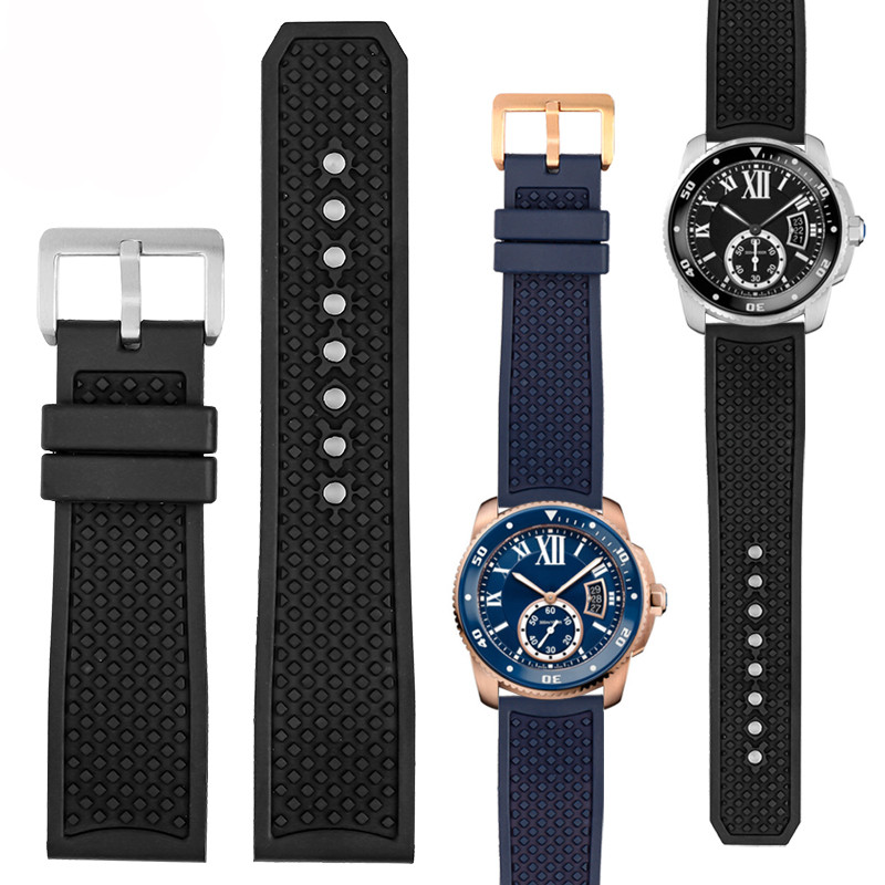 23mm 24mm guma fluorowa pasek  – Men'S Accessories Cartier recenzja i cena