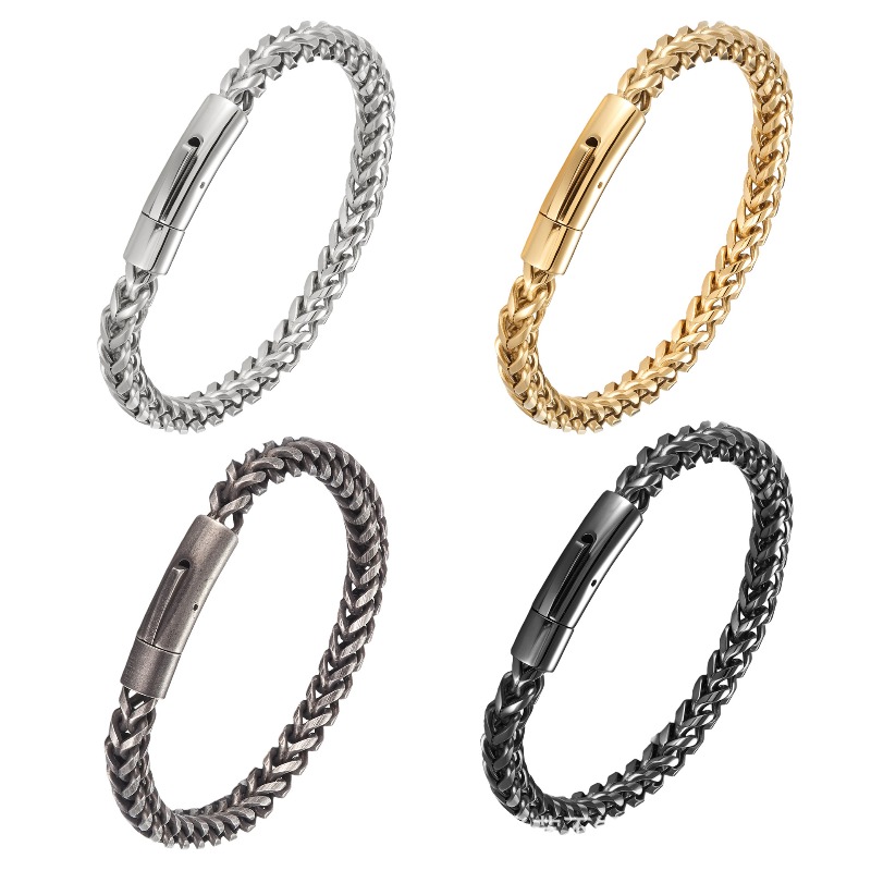 Męska bransoletka z tytanu, ek – Men Accessories Ring And Bracelet recenzja i cena