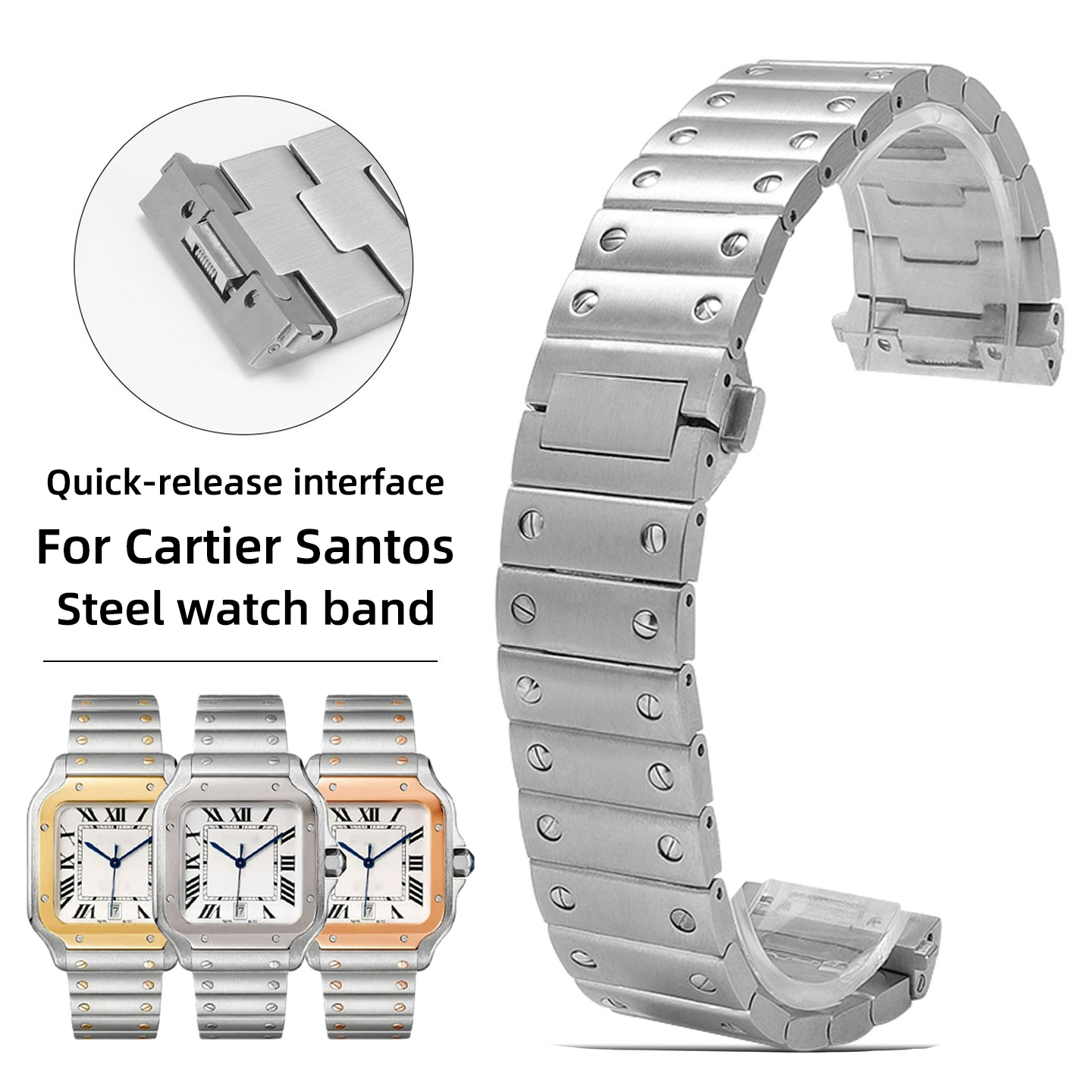 21mm bransoleta ze stali nierd – Men'S Accessories Cartier recenzja i cena