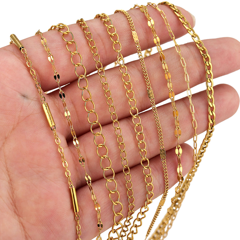 2-metrowe łańcuszki ze stali n – Men'S Accessories Chain recenzja i cena