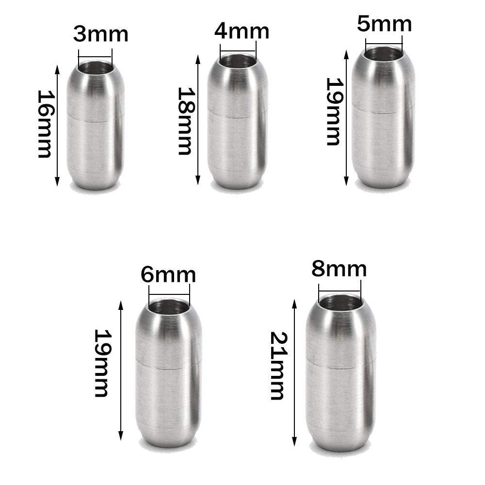 2 szt. Stal Nierdzewna Magnety – Men'S Accessories Chain recenzja i cena