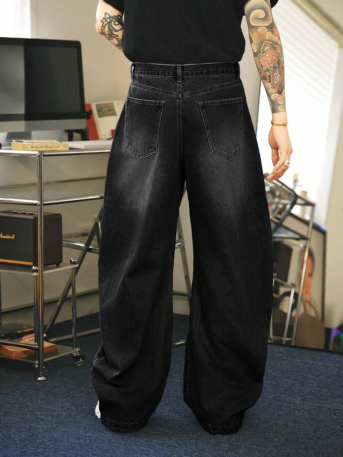 Oryginalne spodnie baggy jeans – Men Accessories Look recenzja i cena