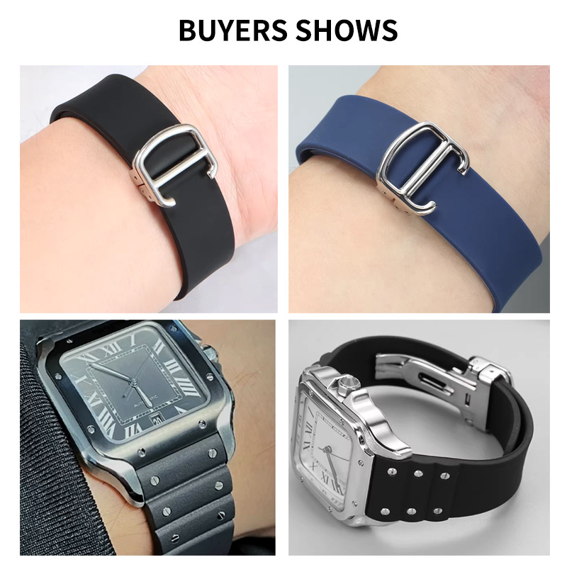 21mm Miękki Silikonowy Pasek d – Men'S Accessories Cartier recenzja i cena