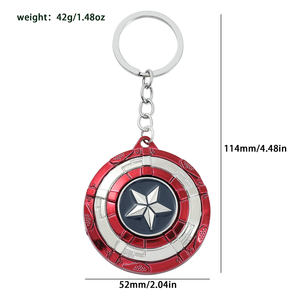 Brelok z tarczą Kapitana Amery – Men Keychain Accessories recenzja i cena