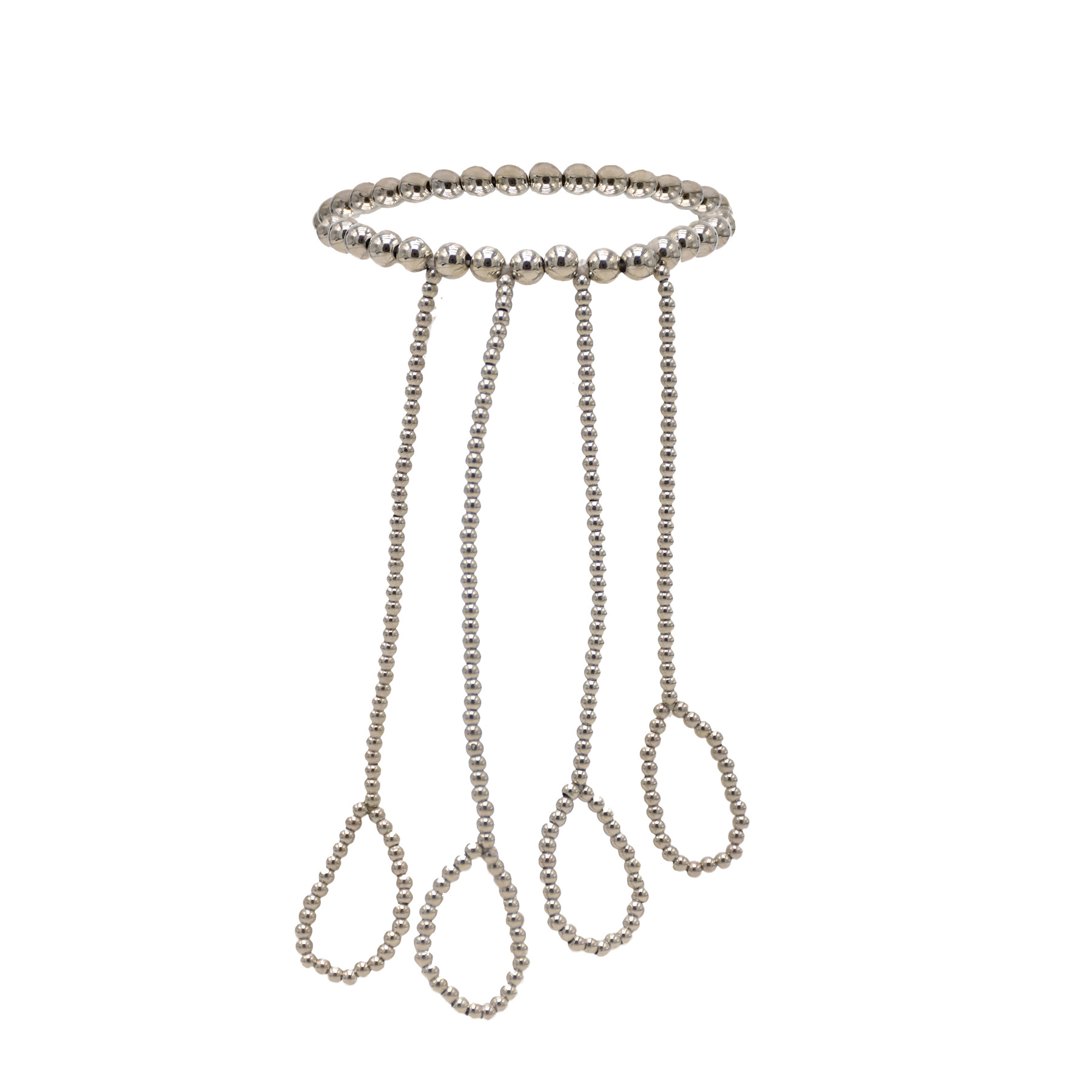Nowa modna bransoletka z koral – Men Accessories Ring And Bracelet recenzja i cena